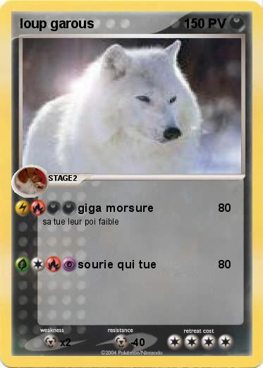 Pokemon loup garous