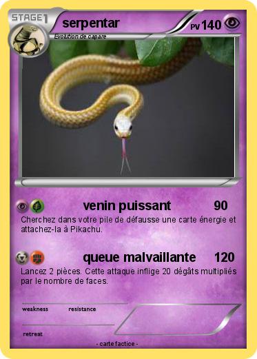 Pokemon serpentar