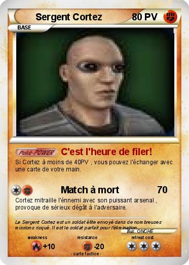 Pokemon Sergent Cortez