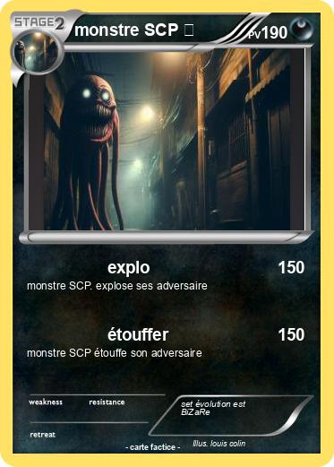 Pokemon monstre SCP ☣