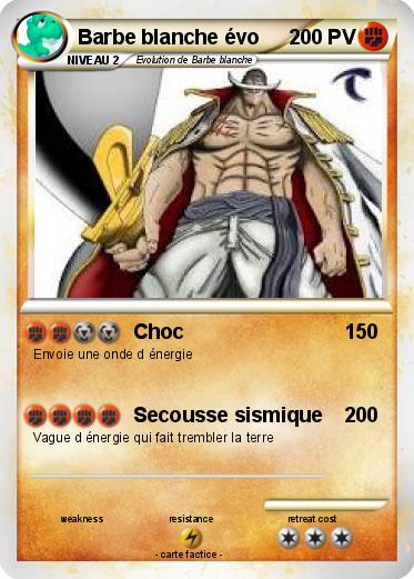 Pokemon Barbe blanche évo