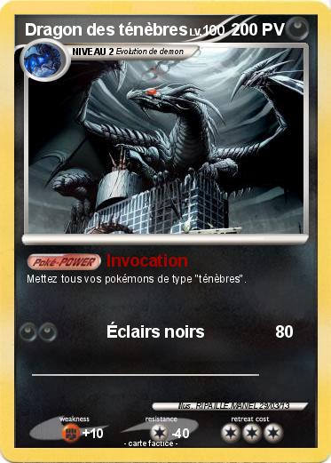 Pokemon Dragon des ténèbres