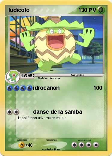 Pokemon ludicolo