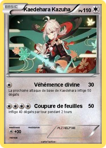 Pokemon Kaedehara Kazuha