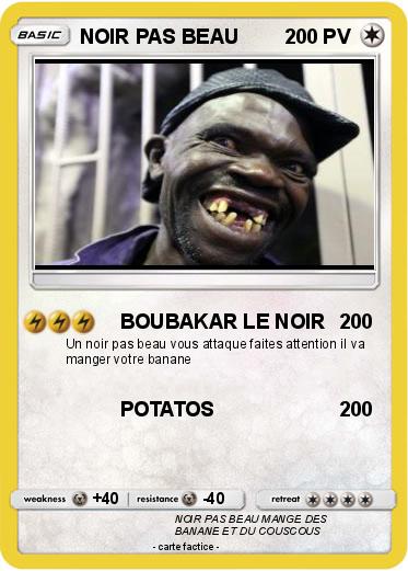Pokemon NOIR PAS BEAU