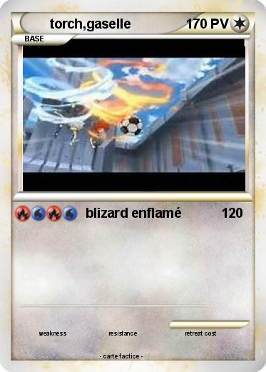 Pokemon torch,gaselle