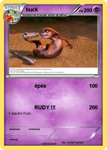 Pokemon buck