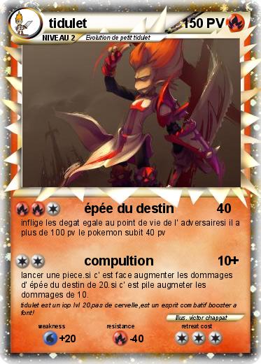 Pokemon tidulet