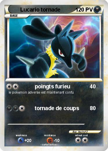 Pokemon Lucario tornade