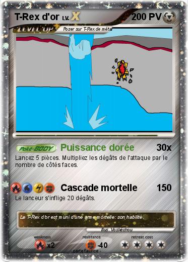 Pokemon T-Rex d'or