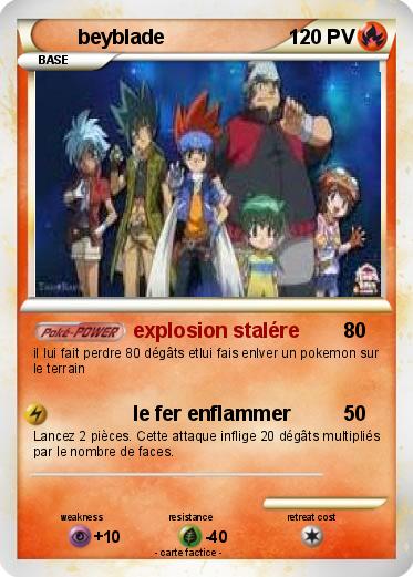 Pokemon beyblade