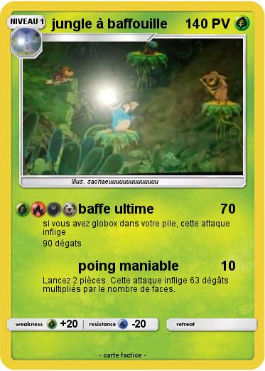 Pokemon jungle à baffouille