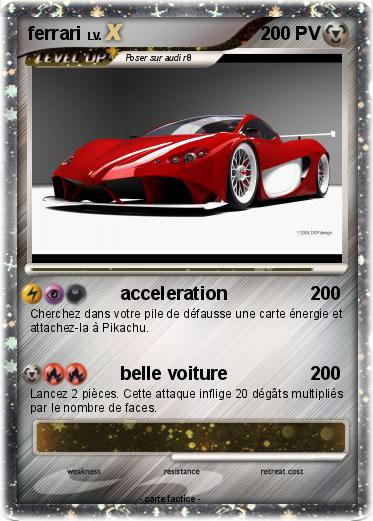 Pokemon ferrari