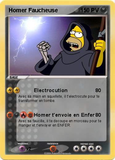Pokemon Homer Faucheuse