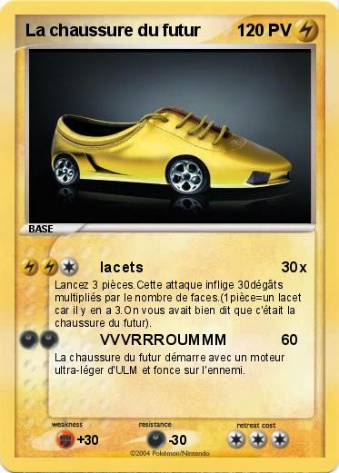 Pokemon La chaussure du futur
