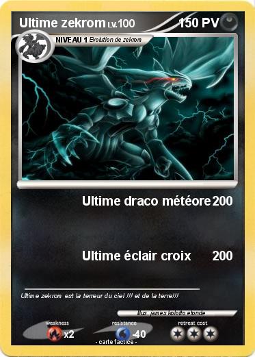 Pokemon Ultime zekrom