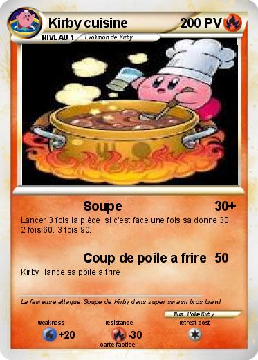 Pokemon Kirby cuisine