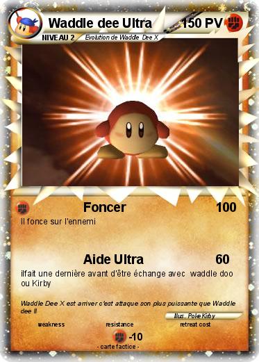 Pokemon Waddle dee Ultra