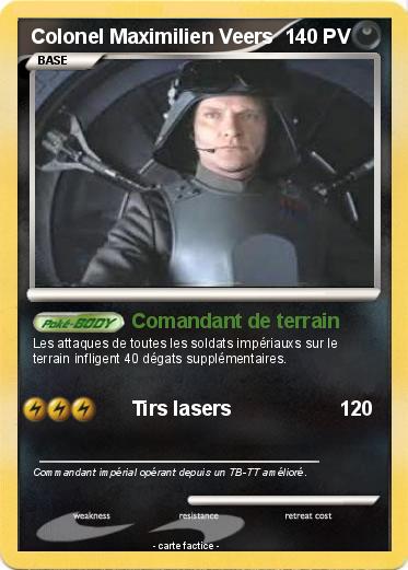 Pokemon Colonel Maximilien Veers