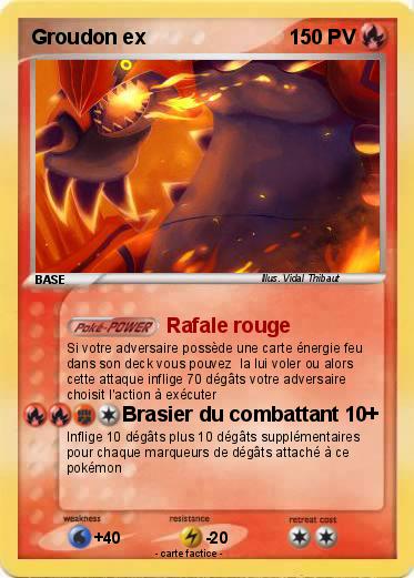 Pokemon Groudon ex