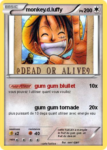 Pokemon monkey.d.luffy