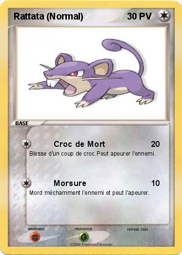 Pokemon Rattata (Normal)