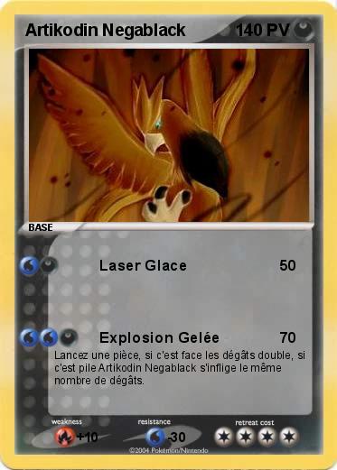 Pokemon Artikodin Negablack