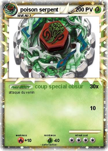 Pokemon poison serpent
