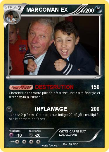 Pokemon MARCOMAN EX