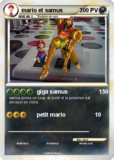 Pokemon mario et samus