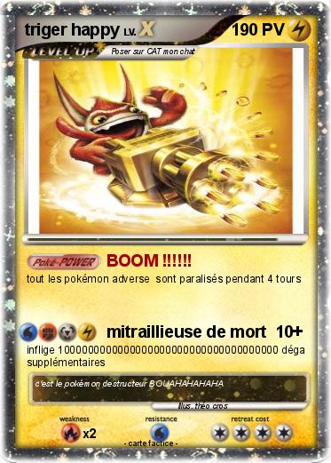 Pokemon triger happy