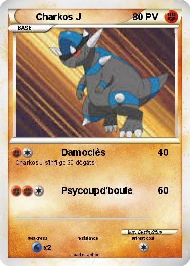 Pokemon Charkos J