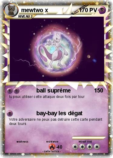 Pokemon mewtwo x