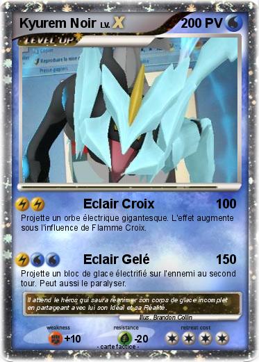 Pokemon Kyurem Noir