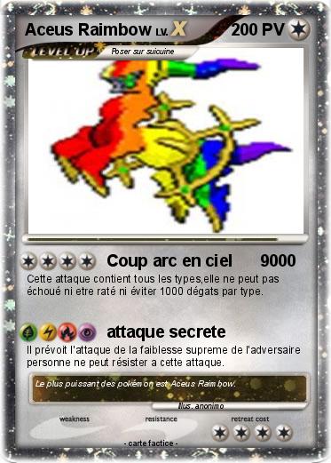 Pokemon Aceus Raimbow