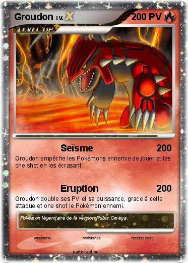 Pokemon Groudon