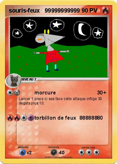 Pokemon souris-feux   99999999999