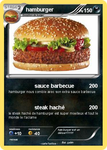 Pokemon hamburger