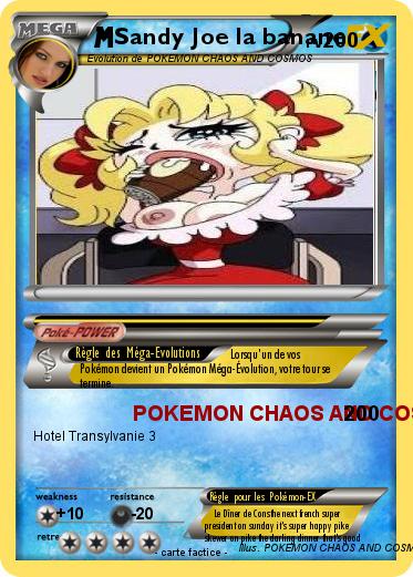 Pokemon Sandy Joe la banane