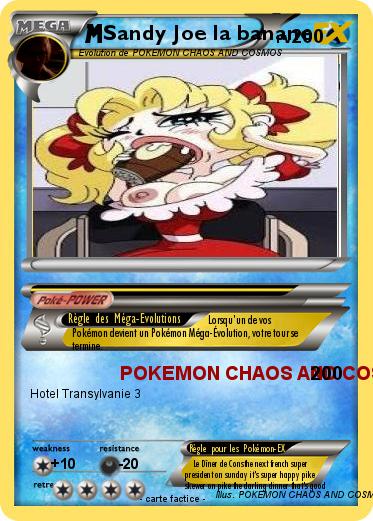 Pokemon Sandy Joe la banane