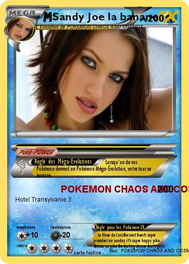 Pokemon Sandy Joe la banane