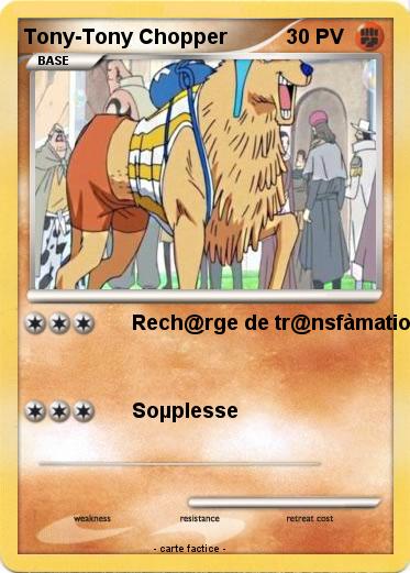 Pokemon Tony-Tony Chopper