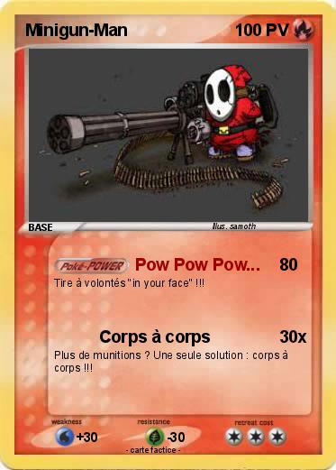 Pokemon Minigun-Man