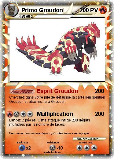 Pokemon Primo Groudon