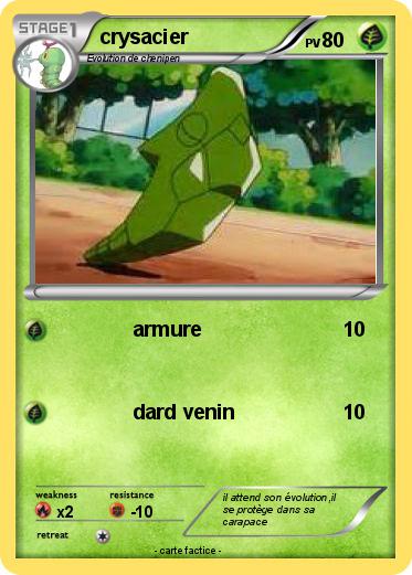 Pokemon crysacier