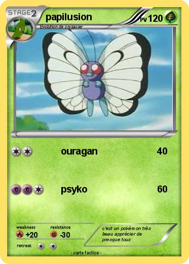 Pokemon papilusion