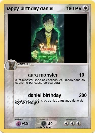 Pokemon happy birthday daniel