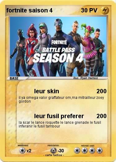 Pokemon fortnite saison 4