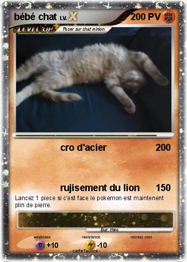 Pokemon bébé chat