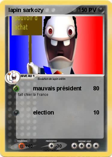 Pokemon lapin sarkozy
